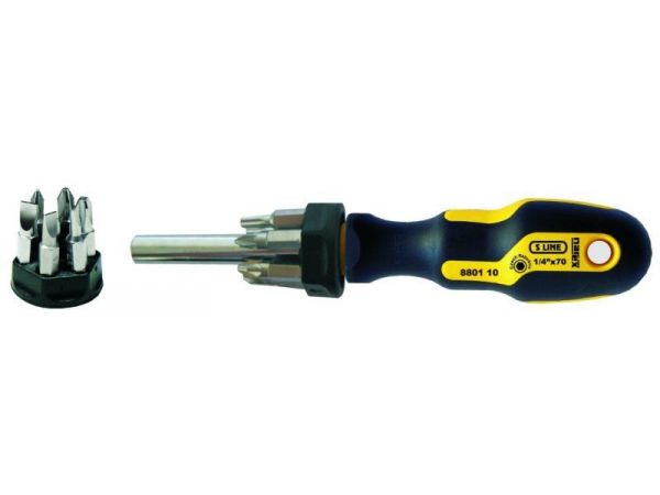 Šroubovák magnetický s nástavci S Line Profi NAREX 8801 10