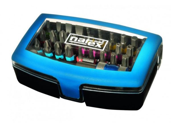 Sada bitů 32-dílná 1/4" - NAREX