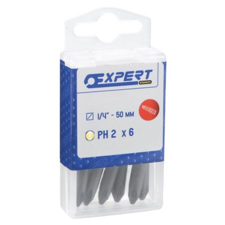 Bit 50 mm křížový Phillips 6ks - TONA EXPERT