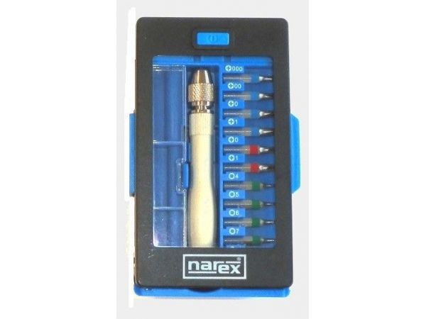 26dílná sada mikro bitů 6h-4mm - NAREX