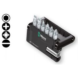7dílná sada bitů s držákem MINI CHECK WERA 056295