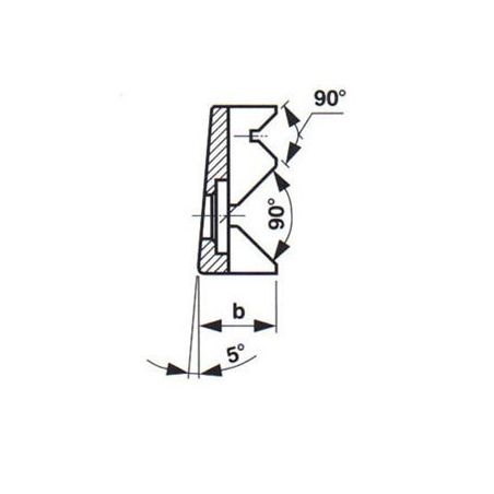 Prizmatická vložka čelistí strojních svěráků