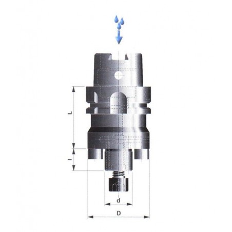 Frézovací trn pro frézy s příčnou unášecí drážkou 506017