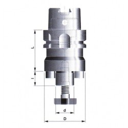 Frézovací trn pro frézy s příčnou unášecí drážkou a vnitř. přívodem chladící kapaliny 506017