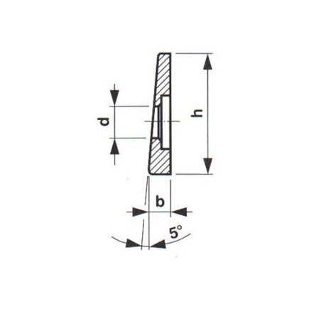 Rýhovaná vložka čelistí strojních svěráků - YORK