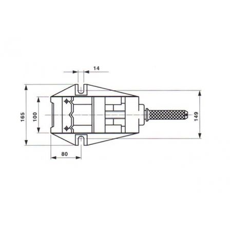 Příruční strojní svěrák - YORK