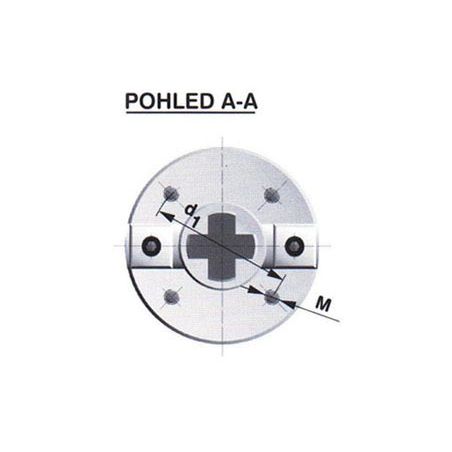 Frézovací trn pro frézovací hlavy (50x60)  - KFH