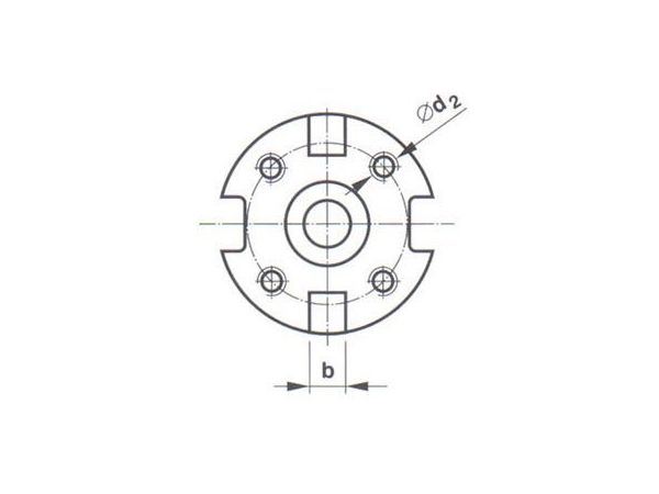 Frézovací trn s kuželovou stopkou strmou s čelními unašeči - KFH