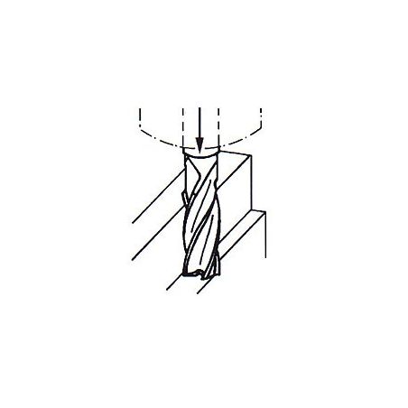 Fréza válcová čelní dlouhá s 1 břitem ke středu typ W F111418 - ZPS