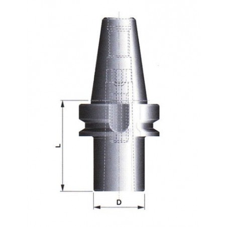 Redukční pouzdro s dutinou morse a upínacím šroubem 527010