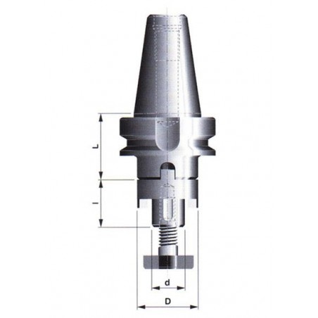 Frézovací trn pro frézy s podélnou nebo příčnou unášecí drážkou 513015