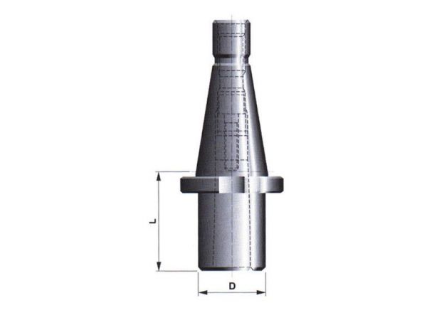 Redukční pouzdro s dutinou morse a upínacím šroubem - KFH