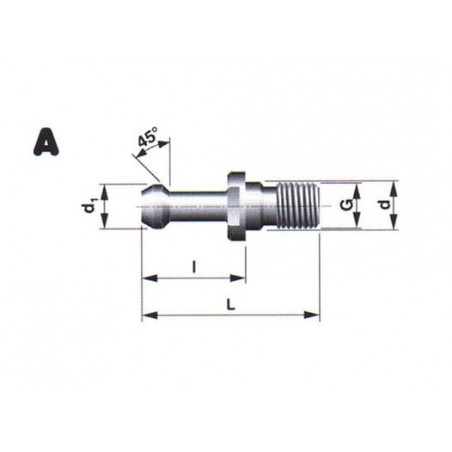 Upínací čep 513000