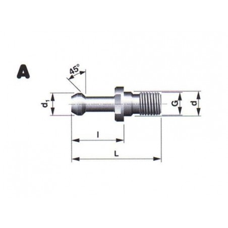 Upínací čep 527000