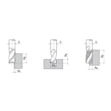 Minifréza krátká typ N F160418 - ZPS