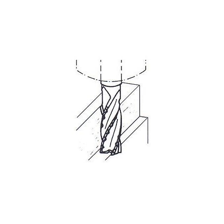 Fréza válcová čelní dlouhá s přerušovaným ostřím typ N F143218 - ZPS