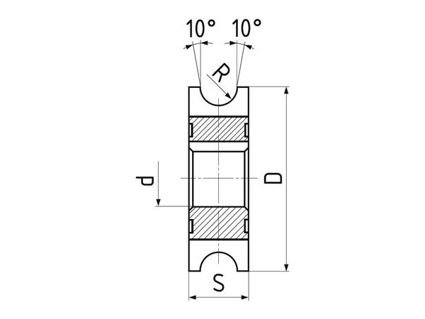 Fréza půlkruhová vydutá F820070 - ZPS