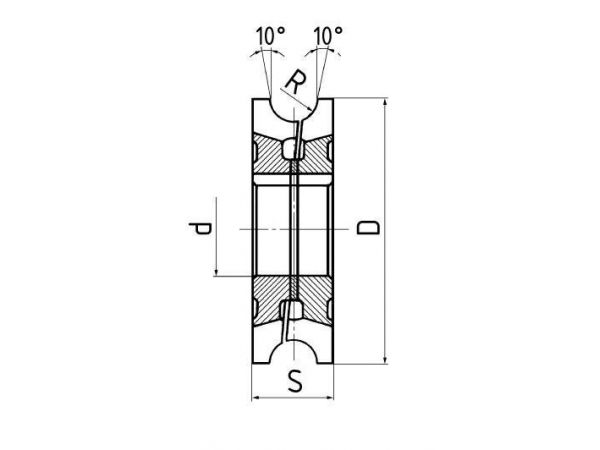 Fréza půlkruhová vydutá složená F824173 16 mm -...