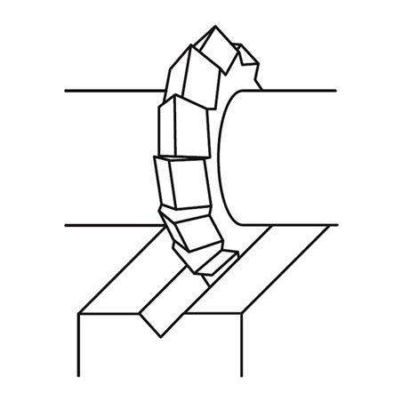 Fréza úhlová oboustranná nesouměrná F859170 - ZPS