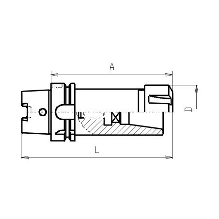 Kleštinový upínač pro kleštiny ER32 - KFH