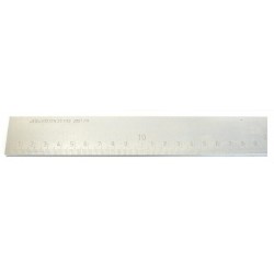 Ocelové ploché délkové měřítko s přesahy 251110-KINEX 1000 mm /1001.03.100/