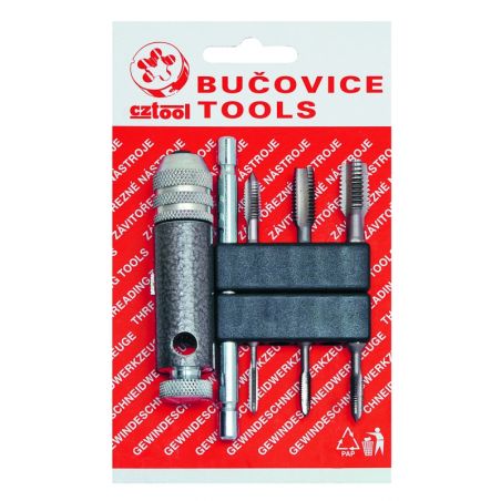 Sada závitořezných bitů, HSS, 2N, 1/4"-8/3016 BIT 4