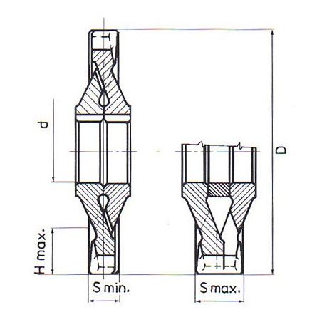 Fréza kotoučová stavitelná jemnozubá F760173 160x12-22 mm - ZPS
