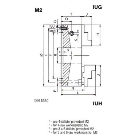 Univerzální sklíčidlo samostředící