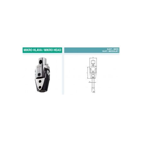 Vyvrtávací hlava-mikro - PRAMET