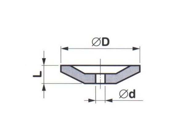 Brusný kotouč talířový - TYROLIT