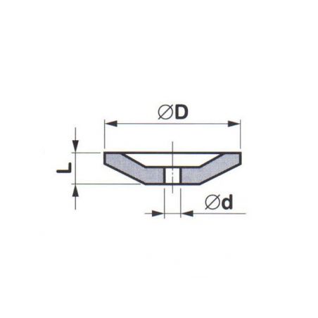 Brusný kotouč talířový - TYROLIT