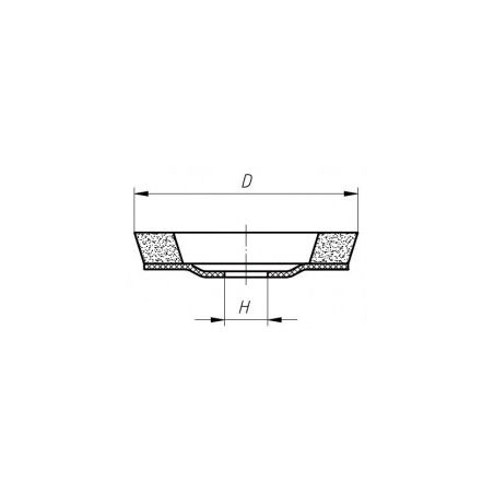 Brusný lamelový kotouč - LUKAS