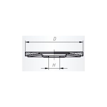 Brusný lamelový kotouč Turbo INOX - LUKAS