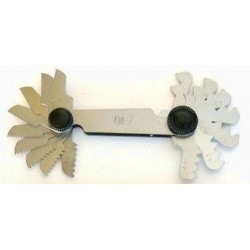 Závitové šablony pro Whitworthuv závit 254621 W /1147/