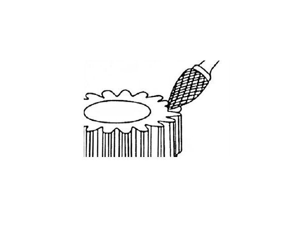 Technická fréza tvrdokovová stromečková se...