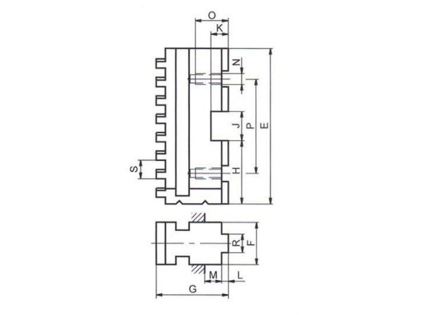 Čelist základní  ZC