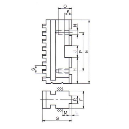 Čelist základní  ZC