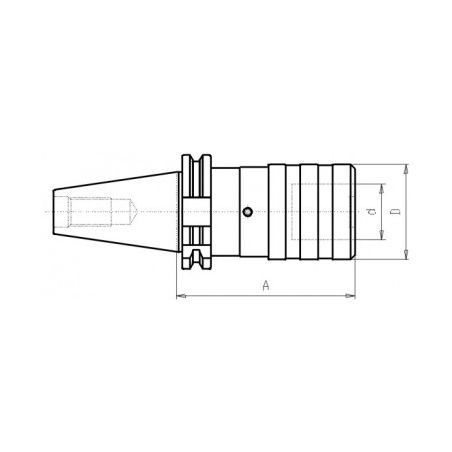 Pouzdro - závitové, s délkovou kompenzací - KFH
