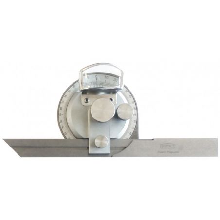 Úhloměr s lupou 251624 (0-360°)  - SOMET