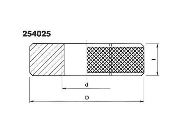 Závitový kroužek - zmetkový pro závit trubkový 254065