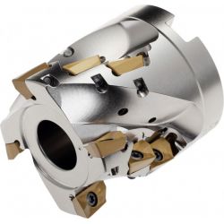 Čelní válcová fréza nástrčná s břity ve šroubovici HELICAL AD PRAMET