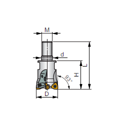 Kopírovací modulární fréza SWN04C/SCN05C PRAMET