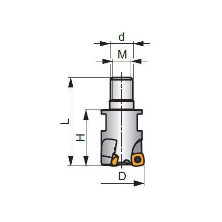 Modulární fréza HFC SZD 09 - PRAMET
