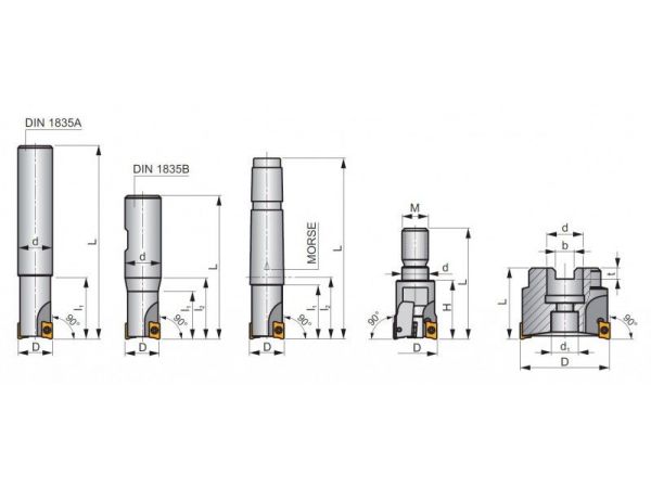 Stopková fréza Weldon SAD 11E - PRAMET