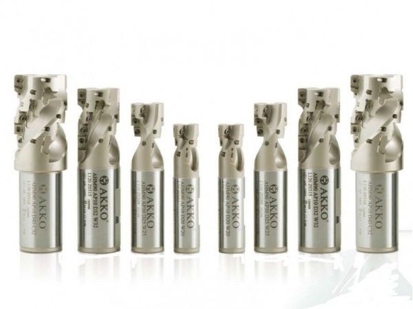 Stopková fréza s břity ve šroubovici - AKKO