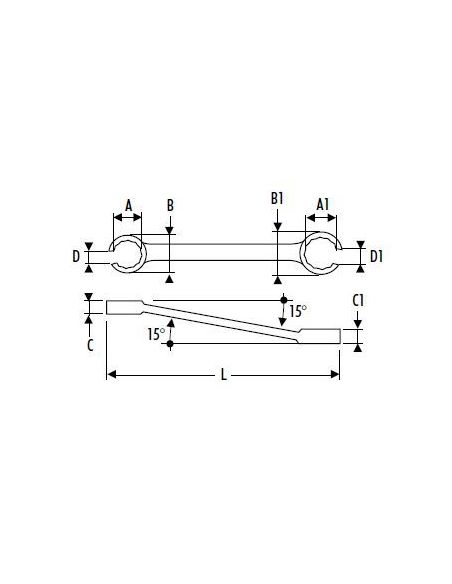 Klíč na převlečné matice - TONA EXPERT