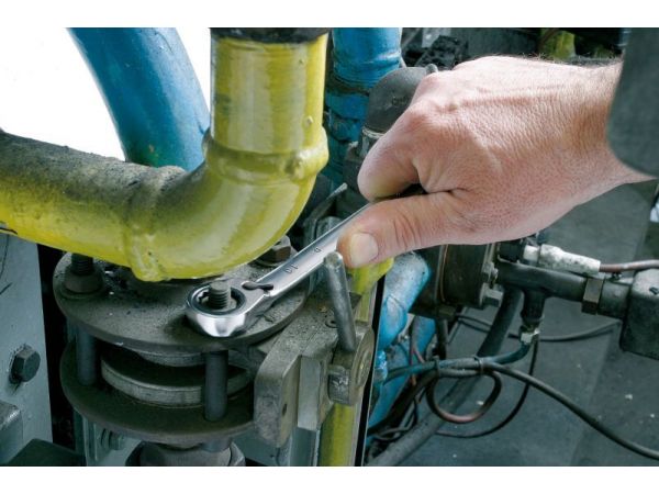 Klíč ráčnový s přepínací páčkou ISO1711-1 -...