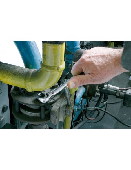 Klíč ráčnový s přepínací páčkou ISO1711-1 - TONA EXPERT