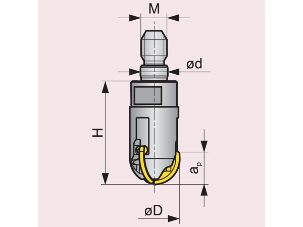 Kopírovací fréza modulární MULTISIDE K3-CXP -...
