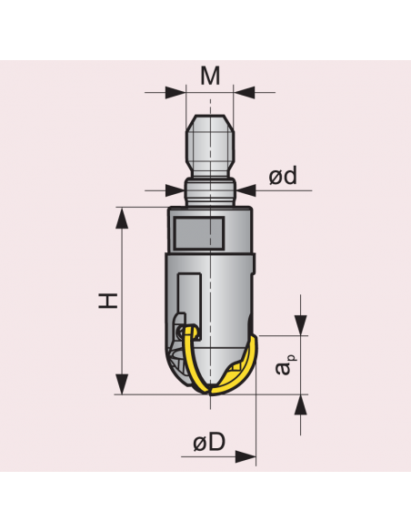 Kopírovací fréza modulární MULTISIDE K3-CXP - PRAMET
